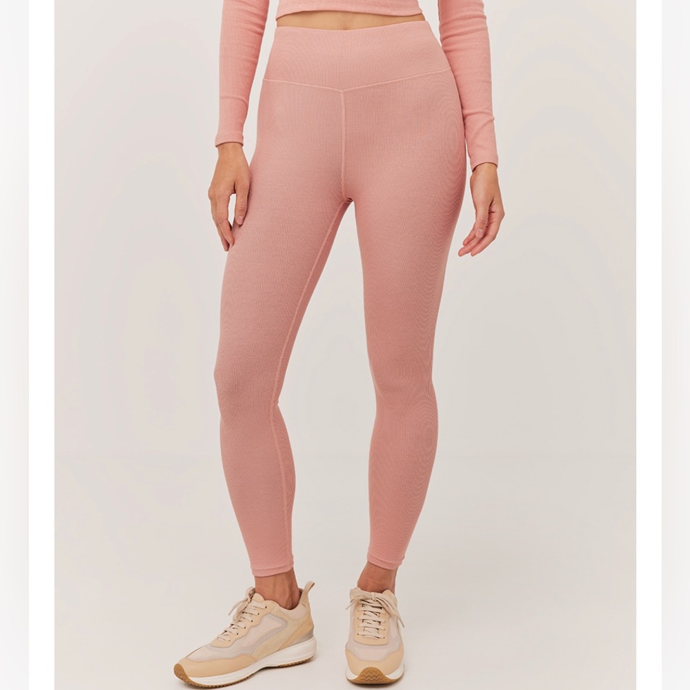 Pact Ribbed High Waist Legging - Picture 4 of 15